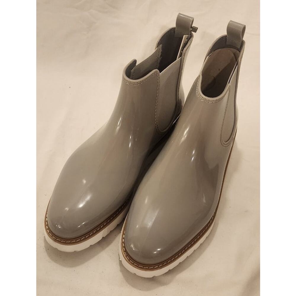 Cougar Kensington Waterproof Chelsea Rain Boots NIB Women's Size 11 Mist Gray